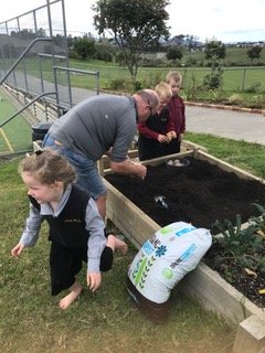 Environmental Team Preparing Planting Beds 2019_8
